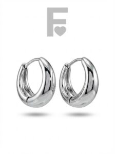 Pendientes de aro pequeños, acero quirúrgico, joyería minimalista, tendencia