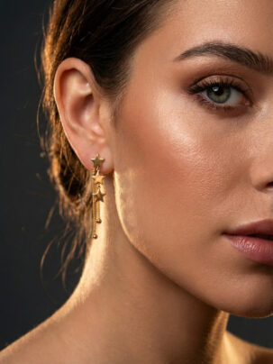 Pendiente Estrella Fugaz