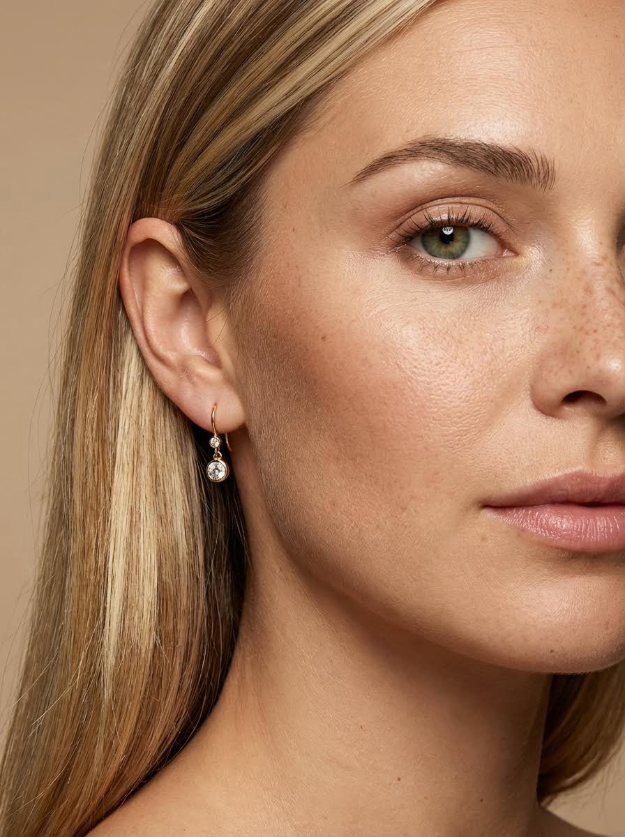 Pendiente Simple belleza - Imagen 2