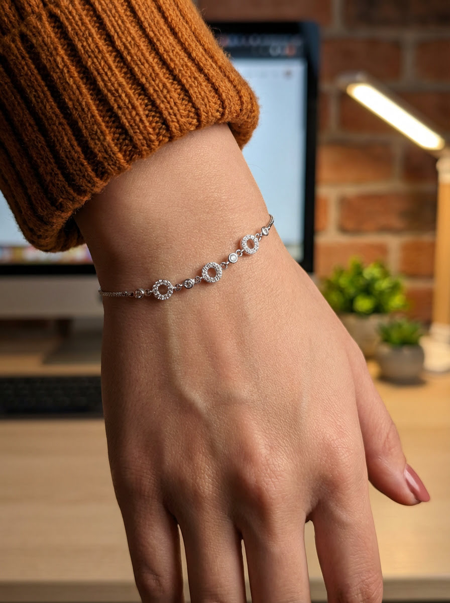 Pulsera Trinidad (plateado) - Imagen 3