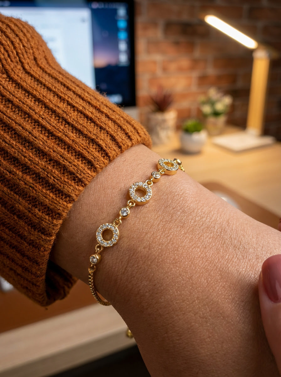 Pulsera Trinidad (dorado)
