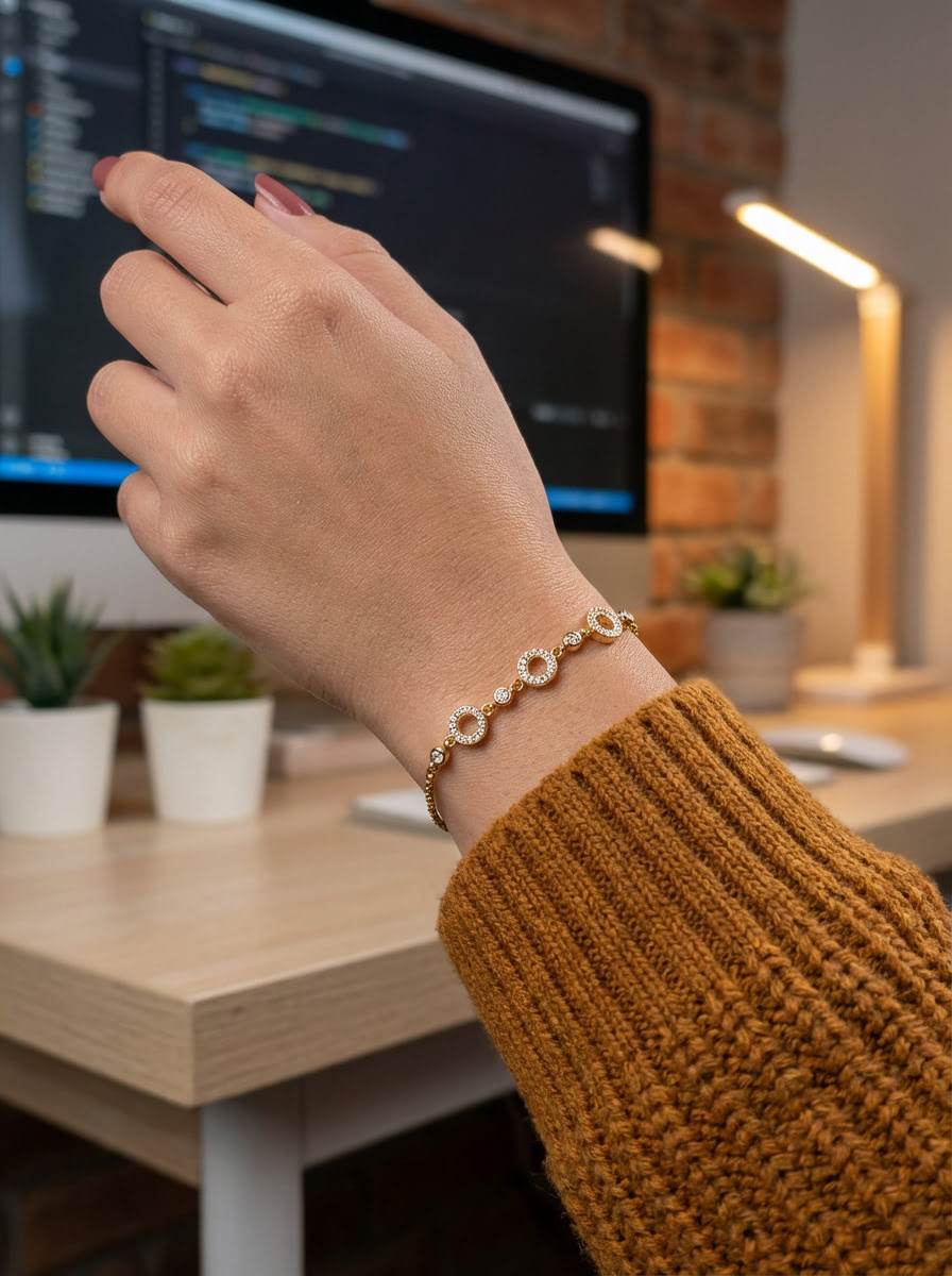 Pulsera Trinidad (dorado) - Imagen 3