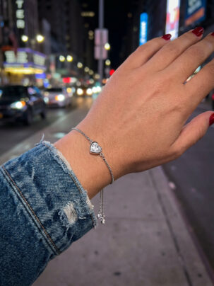 Pulsera Valentina (plateado)