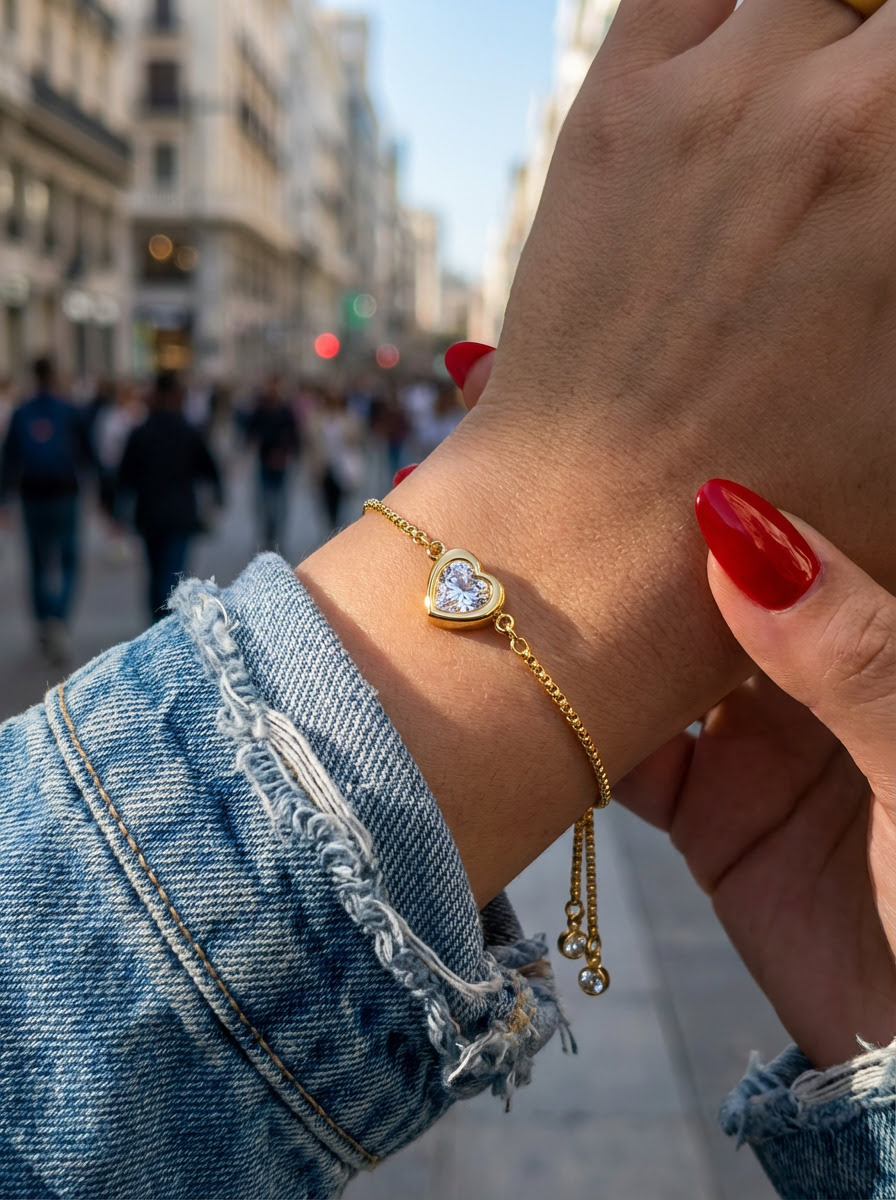 Pulsera Valentina (dorada)