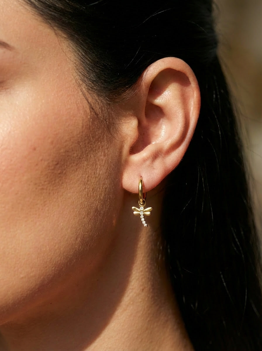 Pendiente aro MINILIBE - Imagen 2